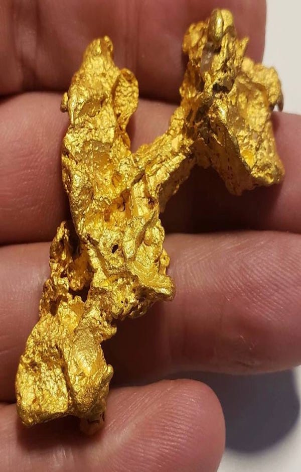Raw Gold in Africa