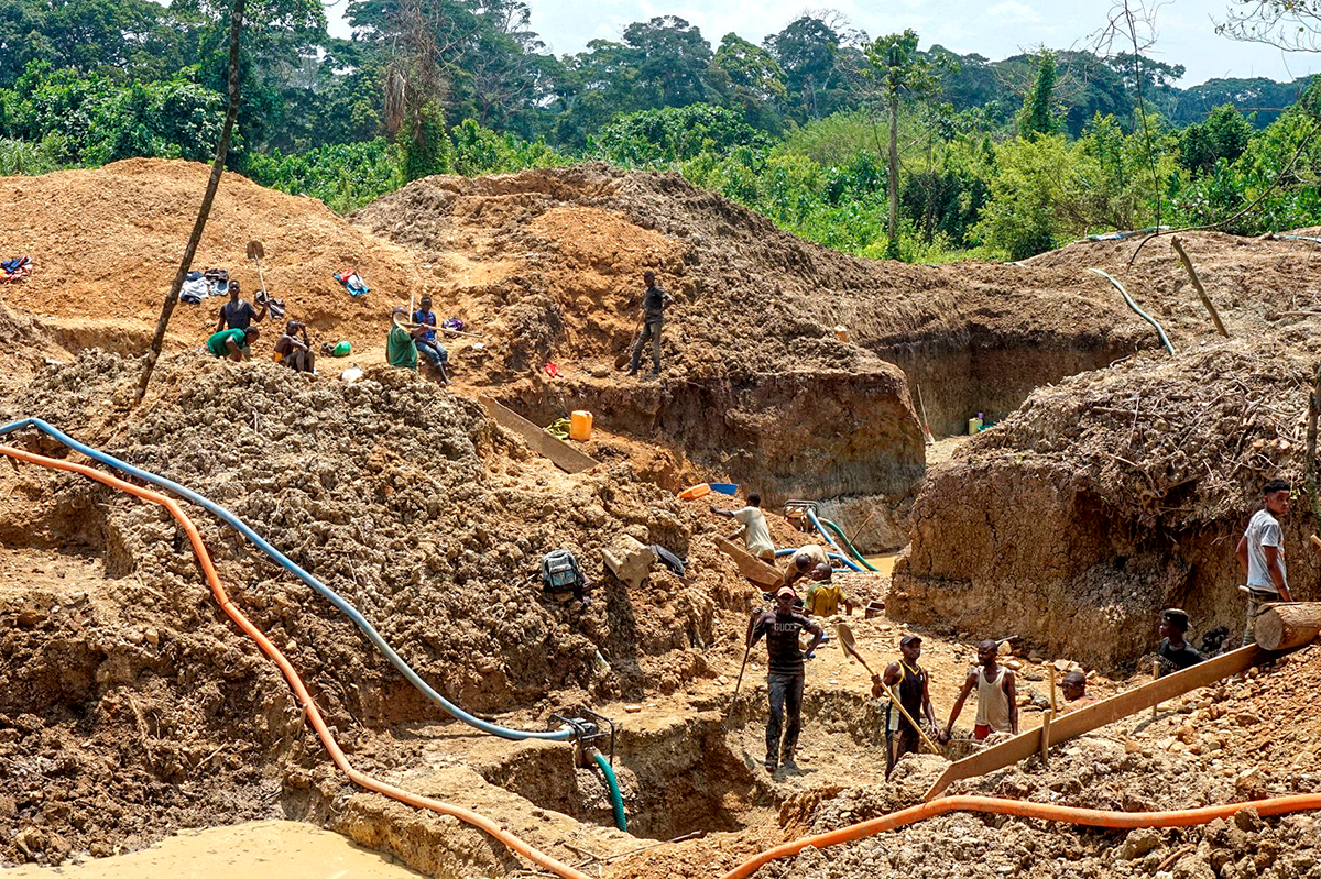 gold mining in congo 