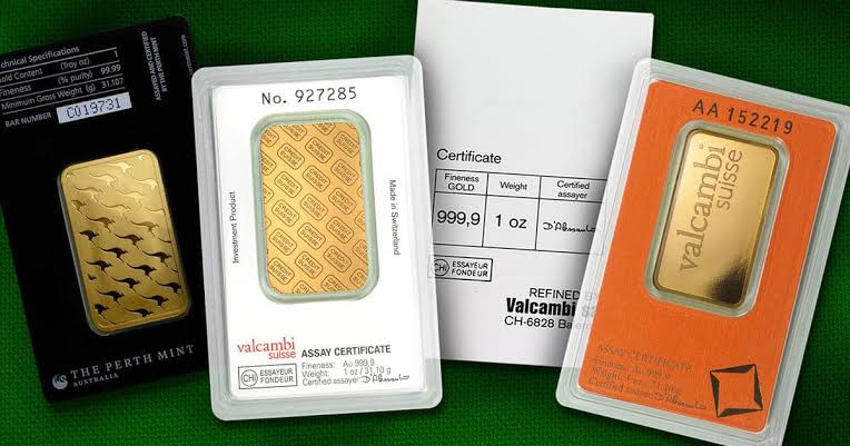 Gold Assay Certificate